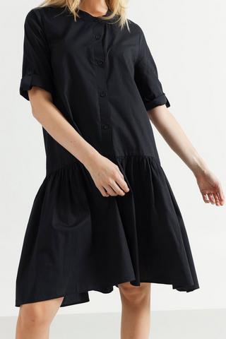 Poplin Shirt Dress