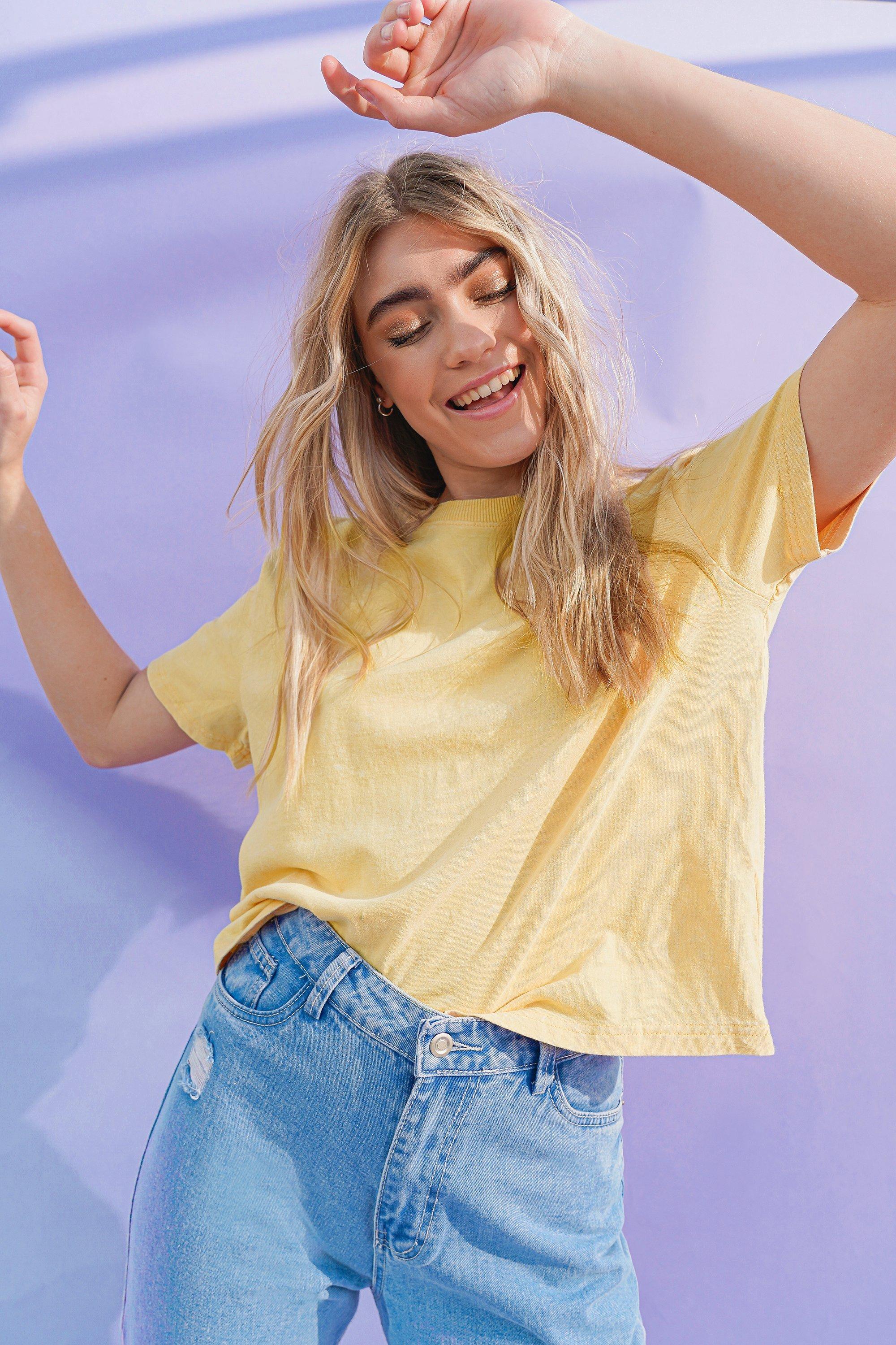 Acid Wash Boxy Tank
