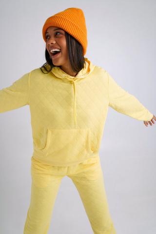 Quilted Hoodie