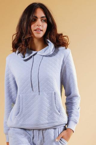 Quilted Regular Hoodie