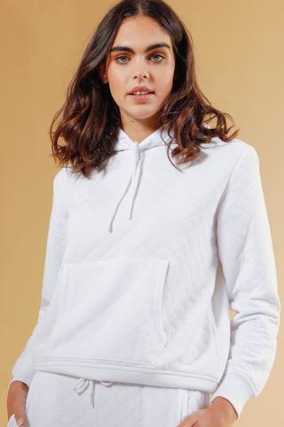 Quilted Regular Hoodie