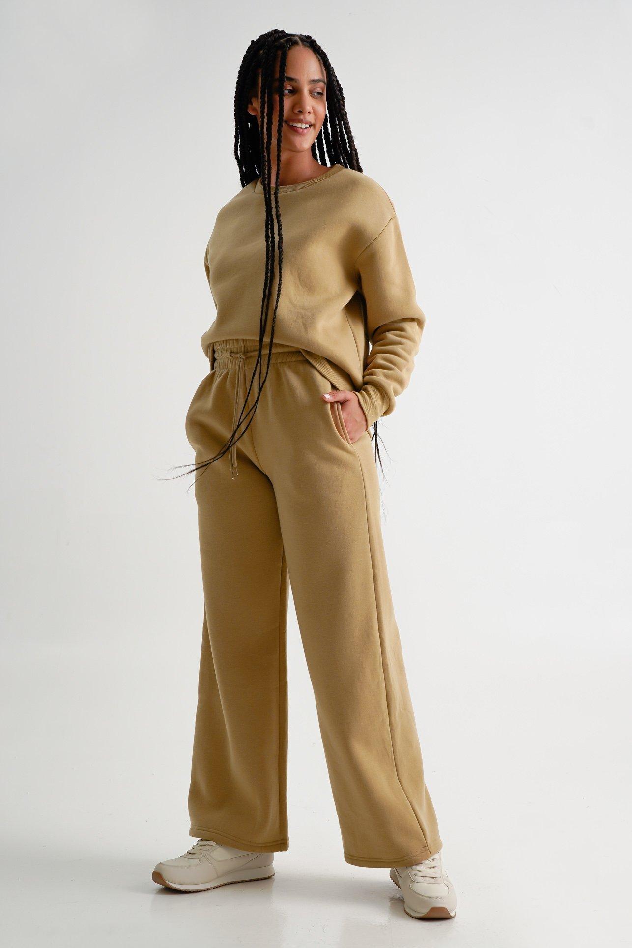 Wide leg tracksuit womens sale