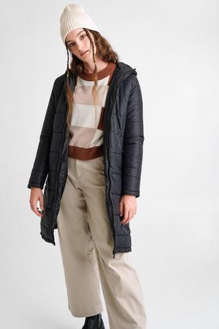 Longer Length Puffer Jacket