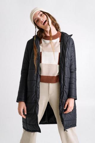 Longer Length Puffer Jacket