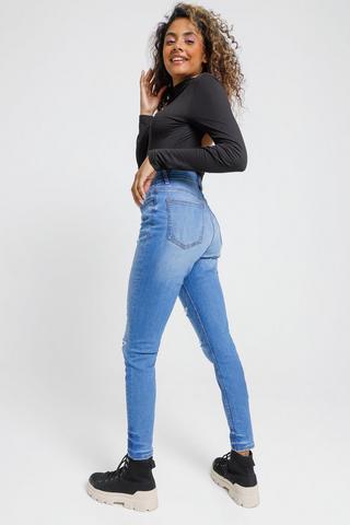 Premium High Rise Skinny Jeans