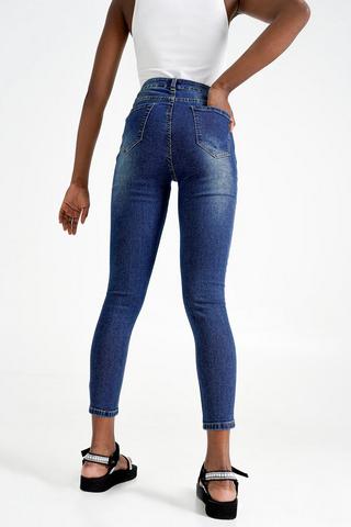 High Rise Skinny Jeans
