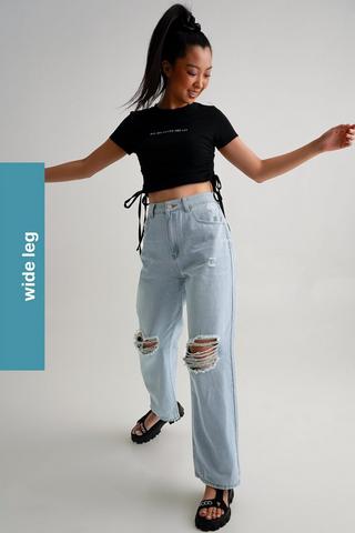 Torn jeans at mr hot sale price