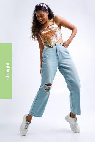 Straight Leg Denim