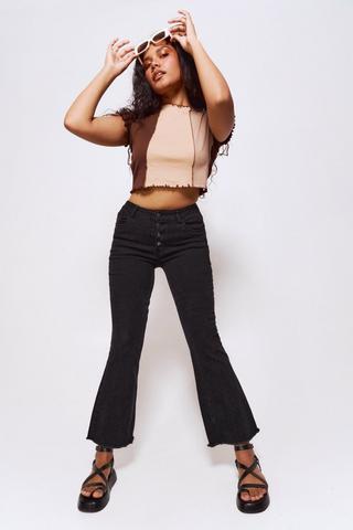 Flare Leg Jeans