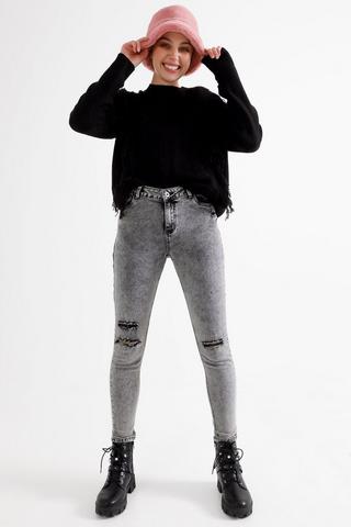 Low Rise Skinny Jean