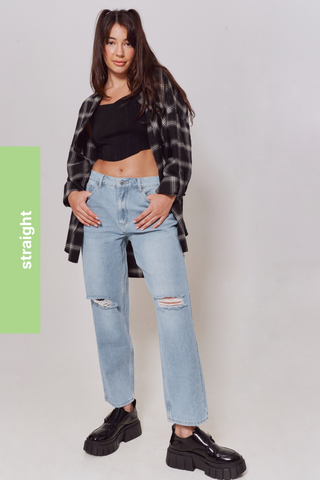 Straight Leg Denim
