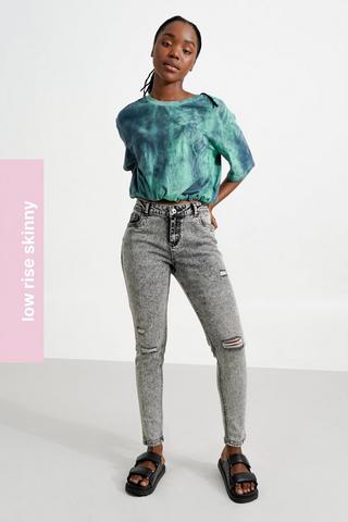 Low Rise Skinny Jeans