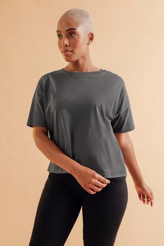 Dropped Shoulder Boxy T-shirt