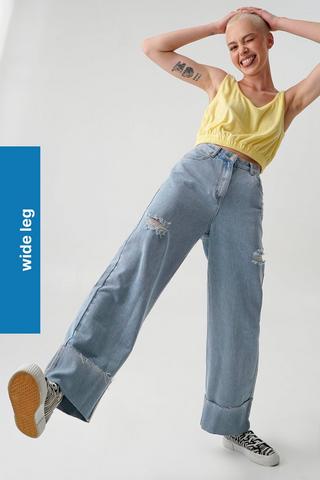 Wide Leg Denim