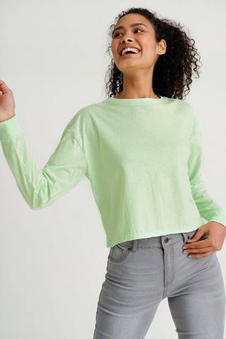 Long Sleeve Boxy Top
