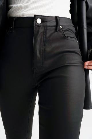 Black wax jeans womens sale