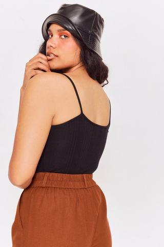 Ribbed Fitted Cami