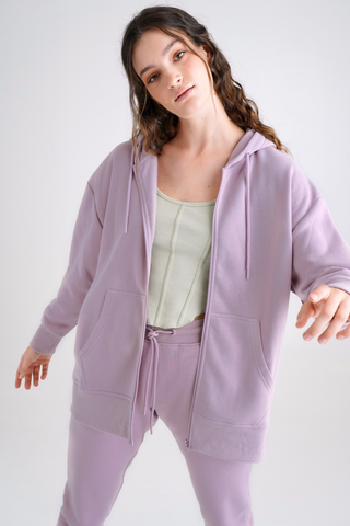 Oversized Zip Up Hoodie