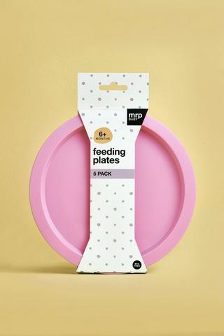 MRP Baby Feeding Plates 5 Pack