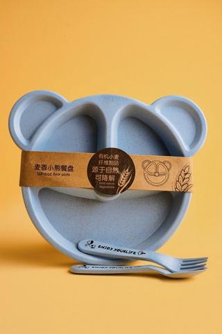Mrp Baby Plate + Cutlery Set
