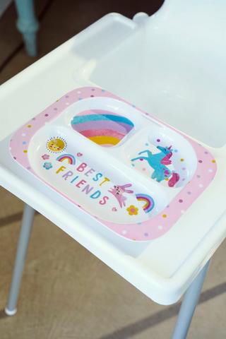 MRP Baby Kids Divider Plate