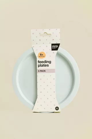 MRP Baby Feeding Plates 5 Pack