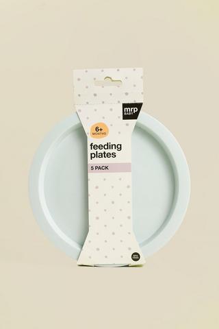 MRP Baby Feeding Plates 5 Pack