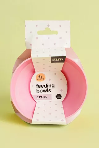 MRP Baby Feeding Bowls 5 Pack