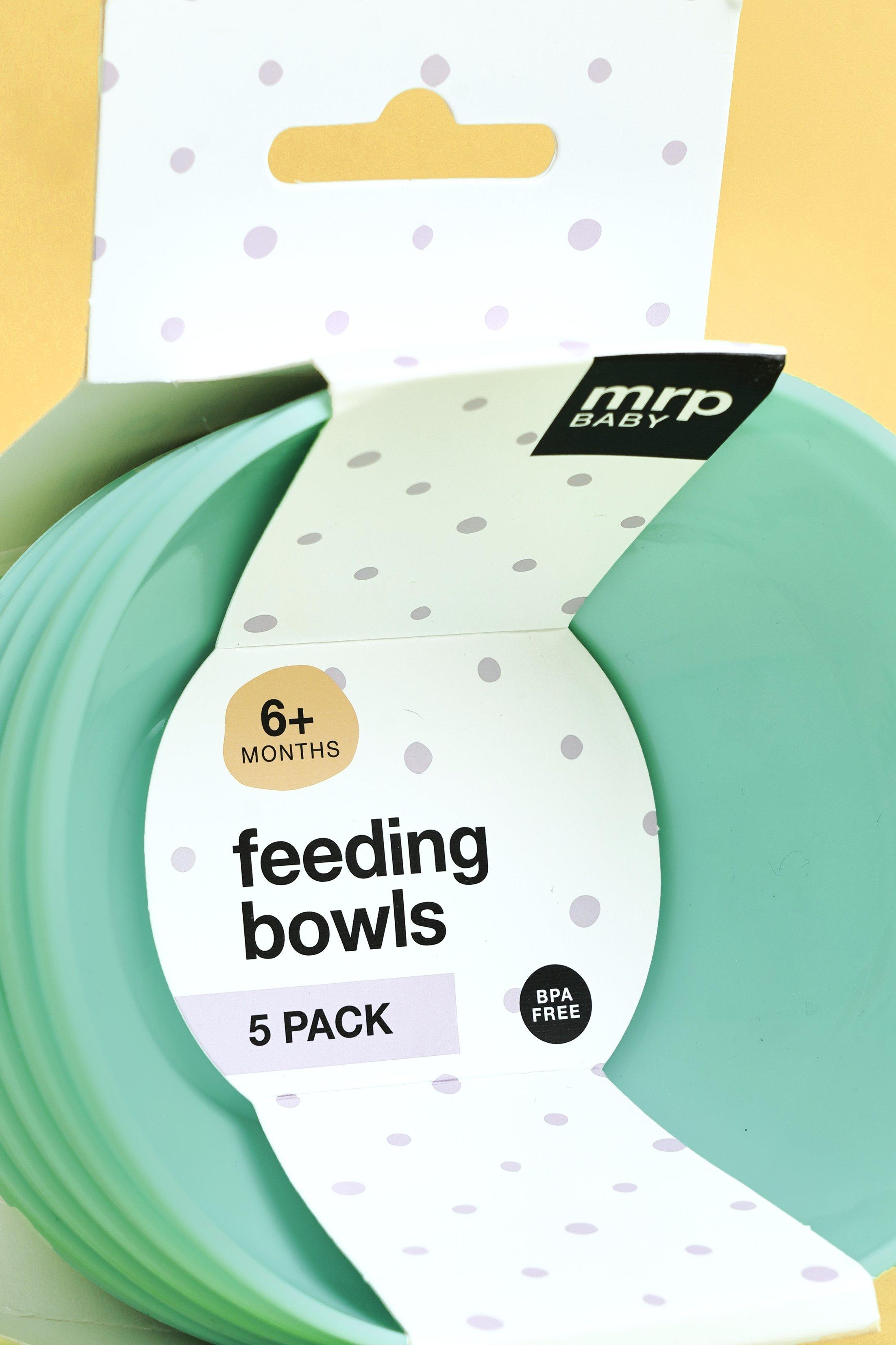 MRP Baby Feeding Bowls 5 Pack