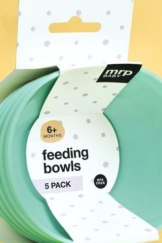 MRP Baby Feeding Bowls 5 Pack