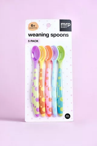 MRP Baby Spoons 5 Pack