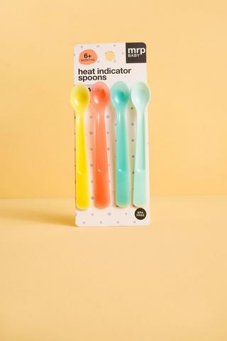 MRP Baby Heat Indicator Spoons 4 Pack