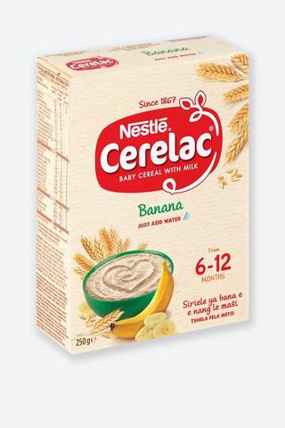 Nestle Cerelac Banana Baby Cereal 6 - 12 Months 250g