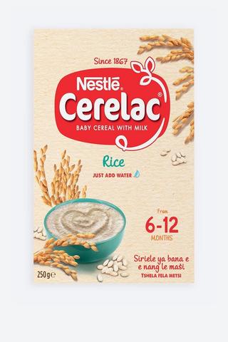 Nestle Cerelac Rice Baby Cereal 6 - 12 Months 250g