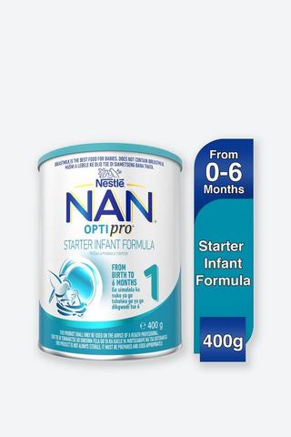 Nestle Nan Optipro No 1 Starter Infant Formula 400g