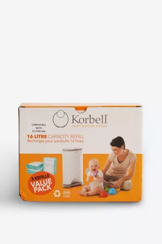 Korbell Refill 3 Pack