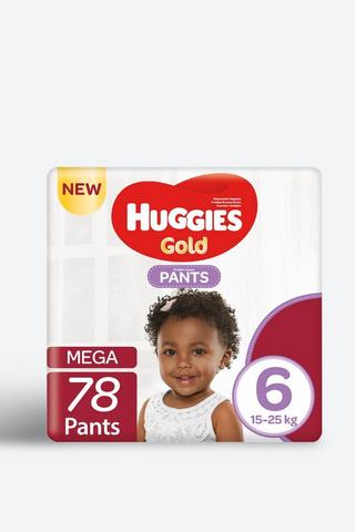 Huggies Gold Size 6 Pants 78 Pack