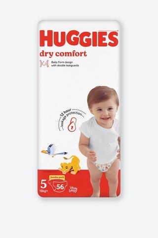 Huggies Dry Comfort Size 5 Jumbo 56 Pack