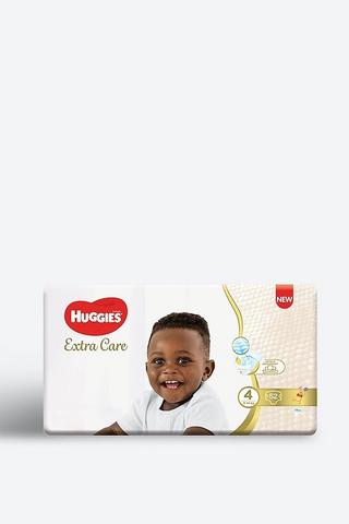 Huggies Extra Care Size 4 Nappies 52