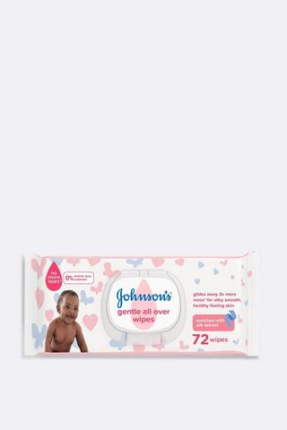 Johnson's Gentle Baby Wipes 72s