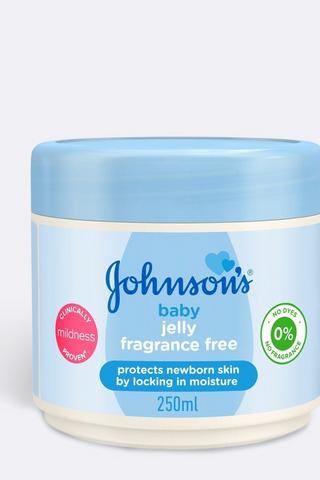 Johnson's Fragrance Free Baby Jelly 250ml
