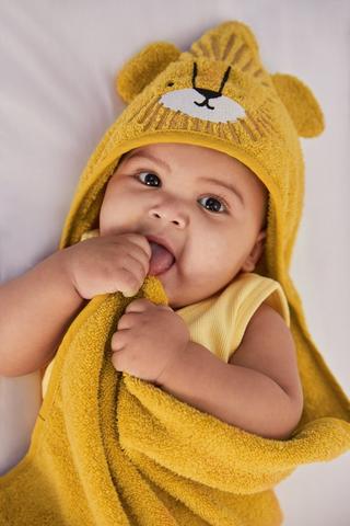 Hooded Lion Towel