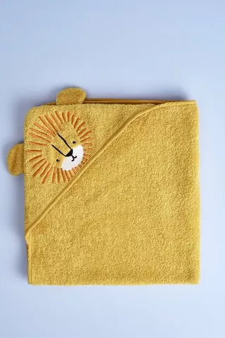 Hooded Lion Towel