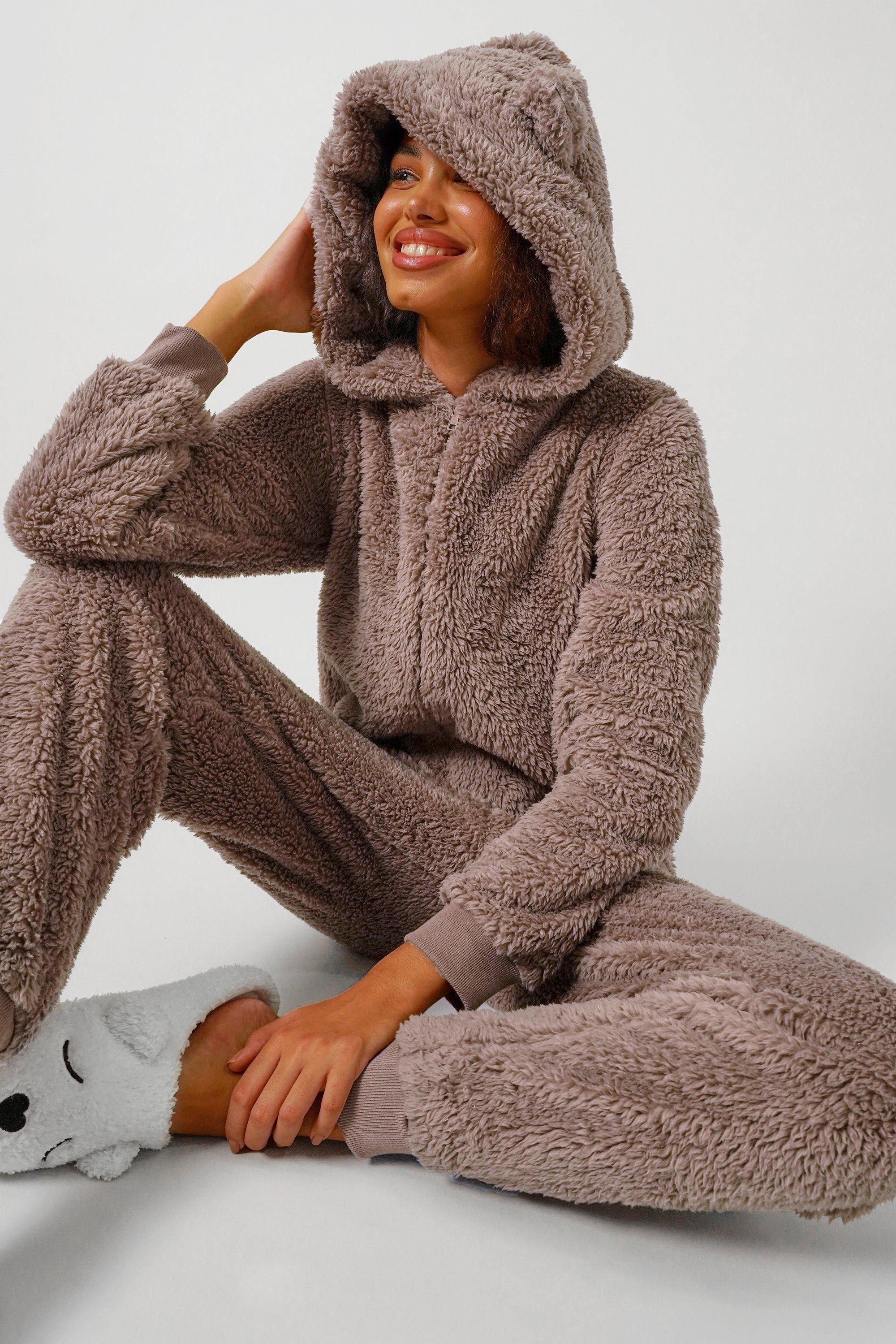 Ladies onesies best sale without hood