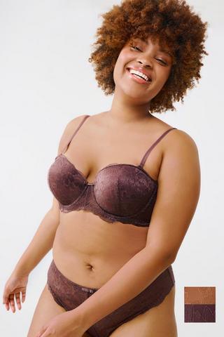 2 Pack Balconette Bras