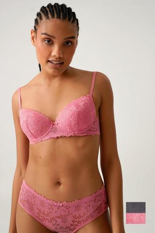 2 Pack Balconette Bras