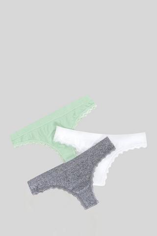 3 Pack Thong