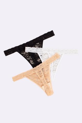 3 Pack Thong