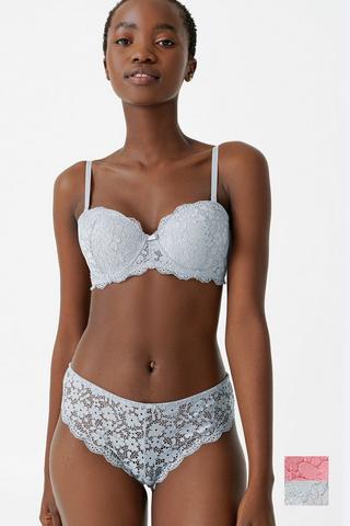 2 Pack Lace Brazilians