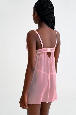 Chemise And Thong Set